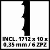 Kép 5/14 - Einhell TC-SB 245 L szalagfűrész 400W, 245mm