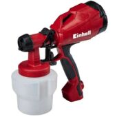 Kép 1/9 - Einhell TC-SY 500 P Festékszóró pisztoly, 500 W, 550 ml/min, Edény 1000 ml