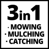 Kép 15/19 -  Einhell RASARRO 36/42 akkus fűnyíró, 36V, 42cm, 50L akkuval és töltővel