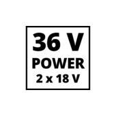 Kép 10/15 - Einhell GE-CM 36/43 Li M-Solo akkus fűnyíró, 36V, 46cm (akku és töltő nélkül), Power X-Change