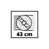 Kép 12/15 - Einhell GE-CM 36/43 Li M-Solo akkus fűnyíró, 36V, 46cm (akku és töltő nélkül), Power X-Change
