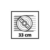 Kép 10/15 - Einhell akkus fűnyíró GE-CM 18/33 Li (1x4