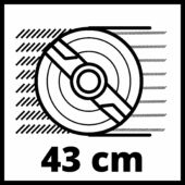 Kép 7/10 - Einhell GC-EM 1800/43 elektromos fűnyíró 1800W / 43cm