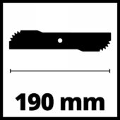Kép 13/14 - Einhell GE-LE 18/190 Li-Solo akkus fűszegélynyíró, 18V (akku és töltő nélkül), Power X-ChangeEinhell GE-LE 18/190 Li-Solo akkus fűszegélynyíró, 18V (akku és töltő nélkül), Power X-Change