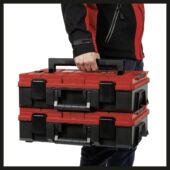 Kép 4/6 - Einhell E-Case S-F szerszámos koffer elválasztórekesszel 444x330x131mm
