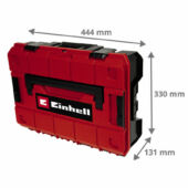 Kép 1/4 - Einhell E-Case S-F szerszámos koffer habszivacs betéttel, 444x330x131mm