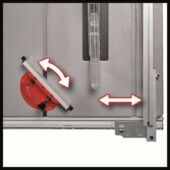Kép 6/11 - Einhell TC-TS 254 eco asztali körfűrész, 254mm, 1.8kW