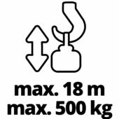Kép 7/13 - Einhell TC-EH 1000 elektromos csőrlő 1.6kW, 9-18m