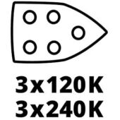 Kép 10/16 - Einhell TE-OS 18/150 Li Solo akkus multicsiszoló