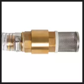 Kép 6/7 - Einhell szívótömlő, sárgaréz csatlakozóval, 4m