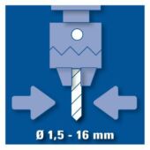 Kép 5/9 - Einhell BT-BD 501 Oszlopos Fúrógép 500W / 16mm tokmány