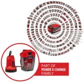 Kép 3/11 - Einhell GE-SP 18 LL Li -Solo akkus búvárszivattyú 18V (akku és töltő nélkül) Power X-Change