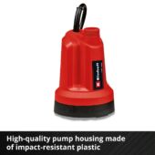 Kép 7/11 - Einhell GE-SP 18 LL Li -Solo akkus búvárszivattyú 18V (akku és töltő nélkül) Power X-Change