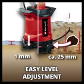 Kép 3/8 - Einhell PXC GE-DP 18/25 LL Li-Solo akkus szennyvízszivattyú, 18V (akku és töltő nélkül)