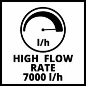 Kép 5/8 - Einhell PXC GE-DP 18/25 LL Li-Solo akkus szennyvízszivattyú, 18V (akku és töltő nélkül)