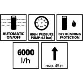 Kép 5/6 - Einhell GE-PP 1100 N-A mélykútszivattyú /4171430/