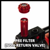 Kép 5/6 - Einhell GE-GP 1145 ECO kerti szivattyú, 1.1kW, 4.8bar, 33.3mm