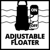 Kép 9/9 -  Einhell GC-DP 1340 G szennyvízszivattyú, 1.3kW, 23000L/h