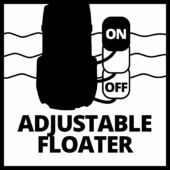 Kép 4/11 -  Einhell GC-DP 3325 merülőszivattyú 330W, 0.6bar