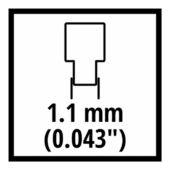 Kép 4/4 - Einhell Fűrészlánc 20cm 1,1 33T 3/8 (FORTEXXA 18/20 TH-hoz) láncfűrész tartozék