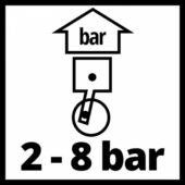 Kép 3/4 - Einhell Fúvópisztoly kompresszorhoz 500mm, 2-8bar
