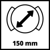Kép 2/7 - Einhell Polírozó és csiszolópárna 150mm