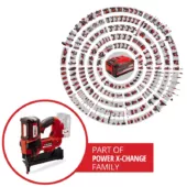 Kép 2/8 - Einhell Professional Fixetto 18/40 S Akkus tűzőgép, PXC
