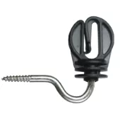 Kép 1/3 - Kerbl Villanypásztor Szigetelő Facsavaros 20mm Szalaghoz  25 Db/Cs