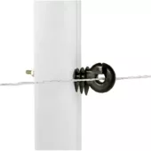 Kép 2/3 - Kerbl Villanypásztor Ringszigetelő Metrikus Menettel M6x80mm 25 Db/Cs
