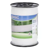 Kép 1/2 - Kerbl Villanypásztor Szalag Basic Classe 200m/40mm Fehér 8x0,16 rm