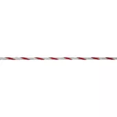 Kép 2/2 - Corral Profi villanypásztor vezeték, 6mm, 500m, piros-fehér, 0.31ohm/m, 350 kg