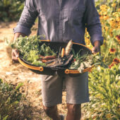 Kép 2/8 - Fiskars Plus kerti szüretelő kosár