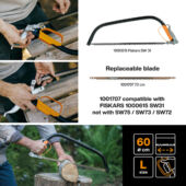 Kép 5/7 - Fiskars 24” keretes fűrész (61 cm) SW31