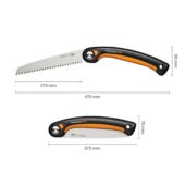 Kép 9/9 - Fiskars Plus SW69 behajtható fűrész, 21cm