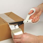 Kép 2/3 - Fiskars titánium bevonatú, tapadásmentes általános olló, 21 cm  fehér