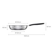 Kép 4/6 - FISKARS Functional Form serpenyő (20 cm) kerámia bevonattal 