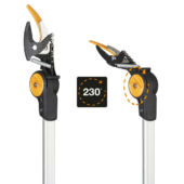 Kép 2/3 - Fiskars PowerGear Teleszkópos ágvágó UPX86 + SingleStep metszőolló P26 szett