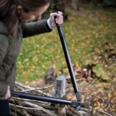 Kép 3/5 - Fiskars SingleStep™ ágvágó, horgos, rávágó (L) méret L39