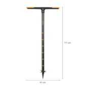 Kép 2/3 - Fiskars QuikDrill kerti lyukfúró S méret
