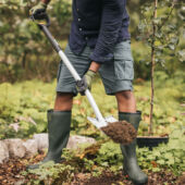 Kép 4/13 - Fiskars Xact teleszkópos hegyes ásó, 110-130cm