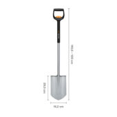 Kép 6/13 - Fiskars Xact teleszkópos hegyes ásó, 110-130cm