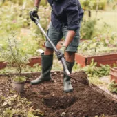 Kép 7/8 - Fiskars Comfort hegyes ásó