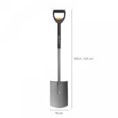 Kép 2/5 - Fiskars SmartFit™ teleszkópos ásólapát 105-125 cm
