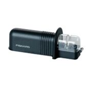 Kép 1/3 - Fiskars Essential Roll-Sharp™ késélező, fekete