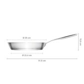 Kép 6/6 - Fiskars All Steel pure Serpenyő, 28 cm