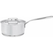 Kép 1/3 - Fiskars nyeles lábas, 1,5 L, fedővel, rozsdamentes acél