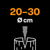 Kép 4/11 - Fiskars X24 hasítófejsze - M