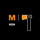 Kép 5/11 - Fiskars X24 hasítófejsze - M