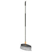Kép 2/3 - Fiskars Ergonomic lombseprű, műanyag fejjel