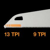 Kép 2/4 - Fiskars PowerTooth Kézifűrész, 550mm 9tpi